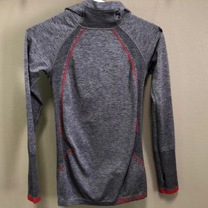 Hooded Nike pro shirt